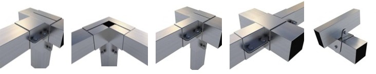 CONECTORI PENTRU STRUCTURI METETALICE DEMONTABILE
