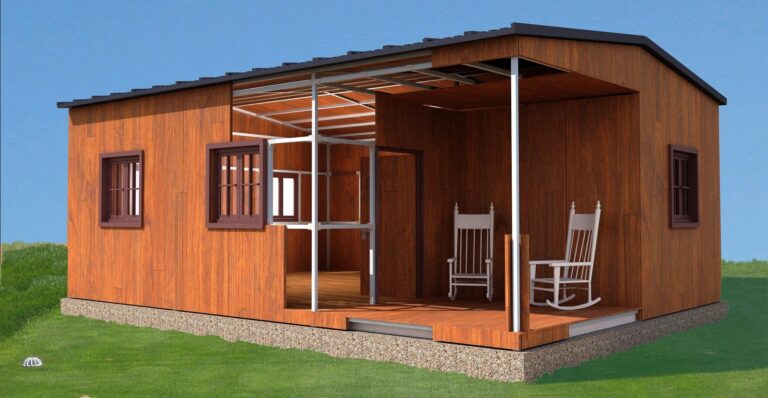 STRUCTURA METALICA - CASA VACANTA