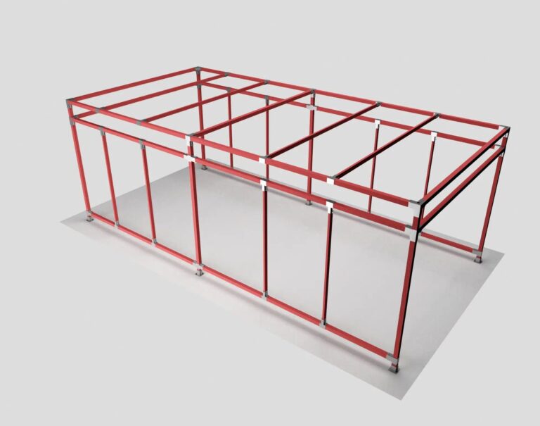 STRUCTURA METALICA CU CONECTORI