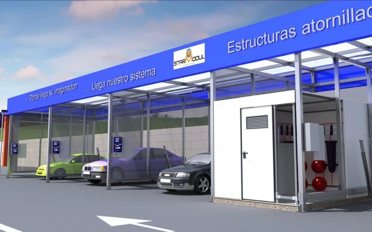 STRUCTURA METALICA - SPALATORIE AUTO